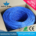 Prix ​​d&#39;usine câble de réseau OEM 24awg 0.5mm CCA BC utp cat5e cable shenzhen